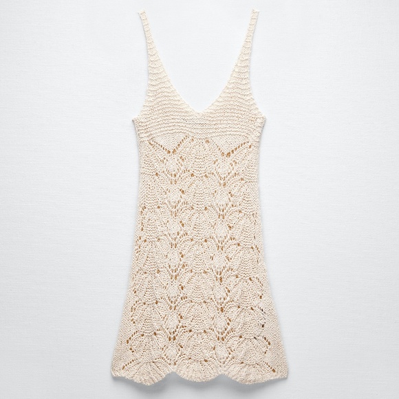 Zara Dresses Zara Crochet Dress Poshmark